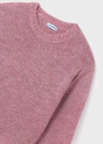 MAYORAL Pletený sveter ružový Jumper pink 7304 | Welcomebaby.sk