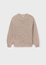 MAYORAL Pletený sveter béžový Jumper beige 7304 | Welcomebaby.sk
