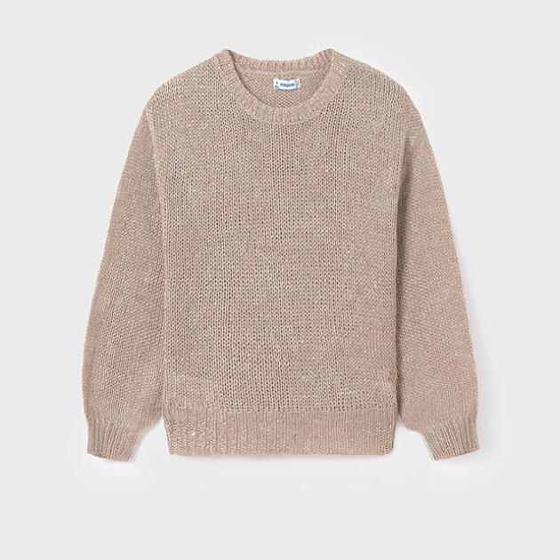 MAYORAL Pletený sveter béžový Jumper beige 7304 | Welcomebaby.sk