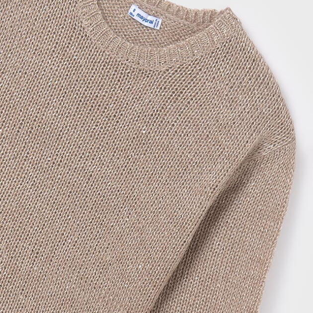 MAYORAL Pletený sveter béžový Jumper beige 7304 | Welcomebaby.sk
