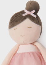 MAYORAL Plyšová bábika Ružová Faux fur doll baby rose 19272 | Welcomebaby.sk