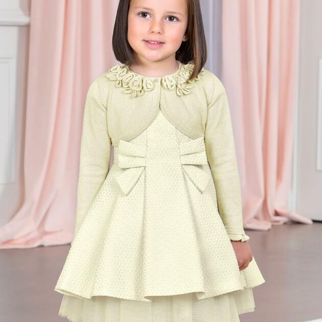 Bolerko zlate Abel & Lula by Mayoral | Welcomebaby.sk