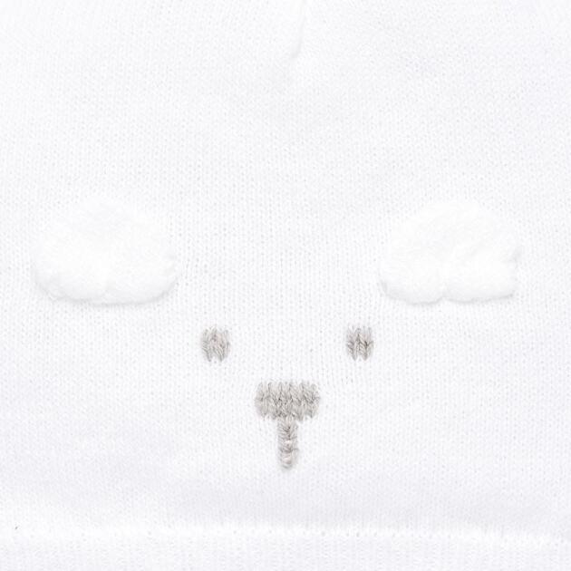 Unisex čiapka, rukavičky a ponožky v darčekovom balení Mayoral biele | Welcomebaby.sk