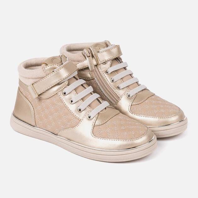 Dievčenské sneakersy Mayoral zlaté | Welcomebaby.sk