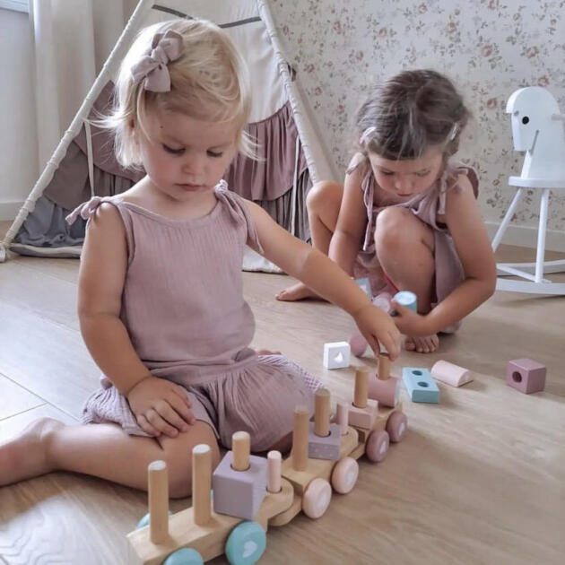 Vláčik Little Dutch ružový | Welcomebaby.sk