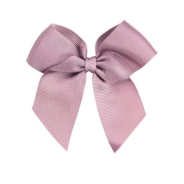 Saténová mašlička do vlasov na klip Cóndor pale pink