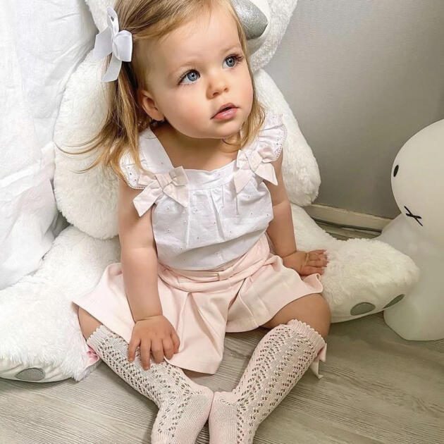 Saténová mašlička do vlasov na klip Cóndor biela | Welcomebaby.sk