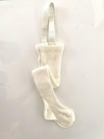 Pančuchy na traky Cóndor maslové merino wool | Welcomebaby.sk