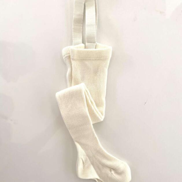 Pančuchy na traky Cóndor maslové merino wool | Welcomebaby.sk