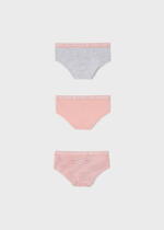 Dievčenské športové nohavičky 3pack broskyňové | Welcomebaby.sk