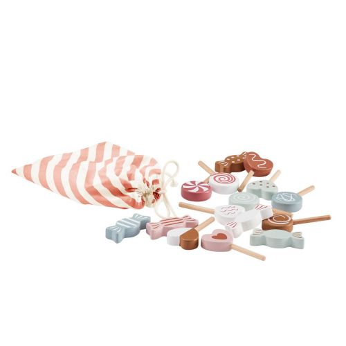 Drevené cukríky Little Dutch pastelové | Welcomebaby.sk