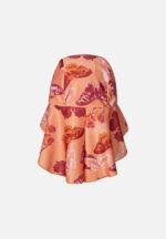 Dievčenská predĺžená šiltovka s UV ochranou Reima Mustekala coral pink korálová | Welcomebaby.sk