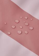 Tenká pruhovaná nepremokavá bunda Reima Vesi rose blush ružová | Welcomebaby.sk