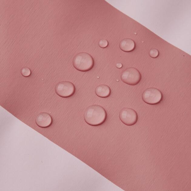 Tenká pruhovaná nepremokavá bunda Reima Vesi rose blush ružová | Welcomebaby.sk