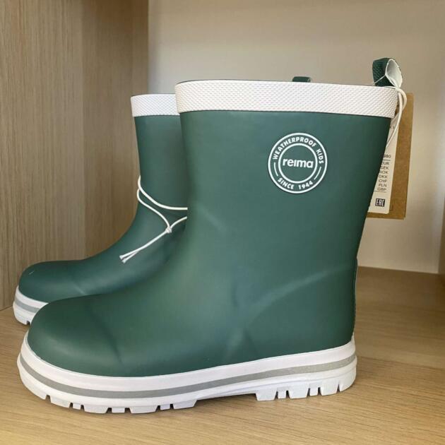 Chlapčenské gumáky Reima Taika zelené pine green | Welcomebaby.sk