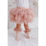 Tutu podkolienky s tylovým volánom Manufaktura F ružové venetian rose | Welcomebaby.sk