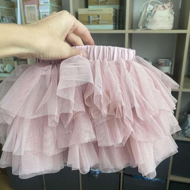 Tutu bloomersy Manufaktura dusty pink ružová | Welcomebaby.sk