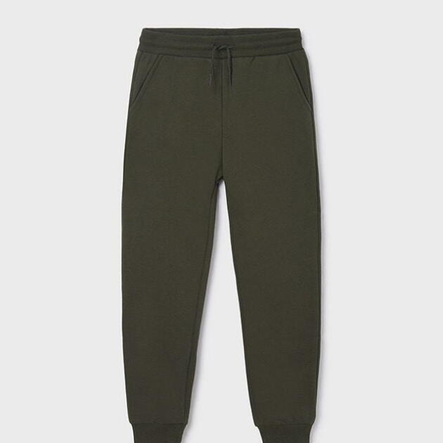 MAYORAL Chlapčenské tepláky Long fleece trousers boy olivové lichen 705 | Welcomebaby.sk