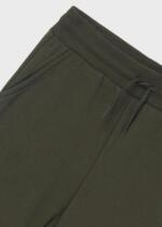 MAYORAL Chlapčenské tepláky Long fleece trousers boy olivové lichen 705 | Welcomebaby.sk