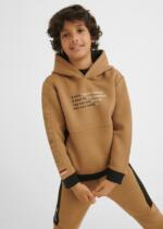 Chlapčenská mikina s kapucňou Hoodie with central pocket boy Mayoral hnedá | Welcomebaby.sk