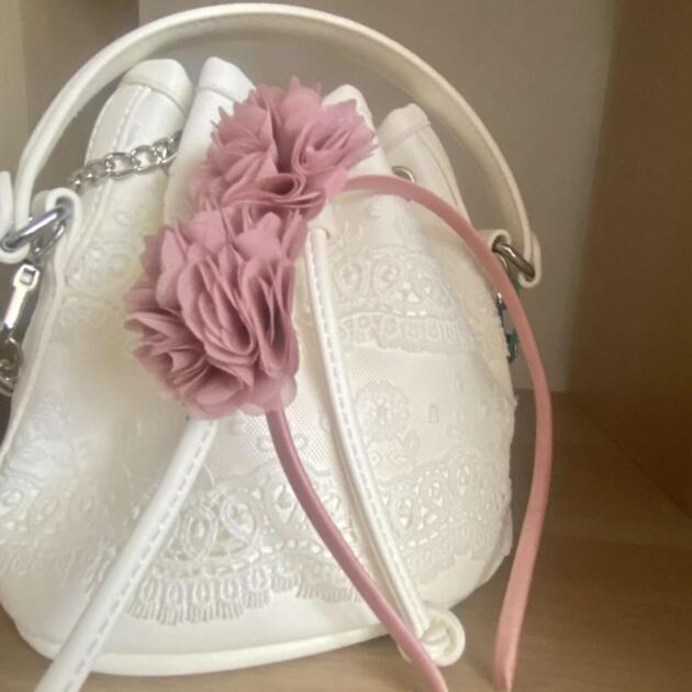 Čelenka s dvomi kvetmi Siena staroružová antique pink | Welcomebaby.sk