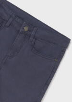 MAYORAL Rifľové nohavice modré Slim fit long trousers boy Mayoral 582 | Welcomebaby.sk