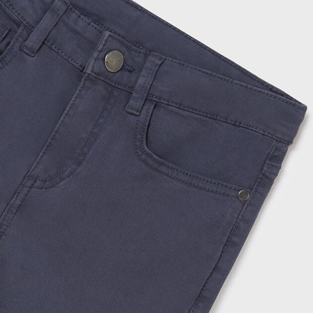 MAYORAL Rifľové nohavice modré Slim fit long trousers boy Mayoral 582 | Welcomebaby.sk