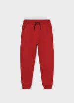 MAYORAL Chlapčenské tepláky Long fleece trousers boy červené 705 | Welcomebaby.sk