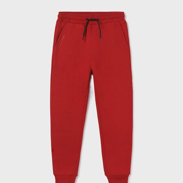 MAYORAL Chlapčenské tepláky Long fleece trousers boy červené 705 | Welcomebaby.sk