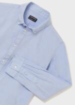 MAYORAL Chlapčenská košeľa s dlhým rukávom Long sleeve shirt boy modrá 874 | Welcomebaby.sk