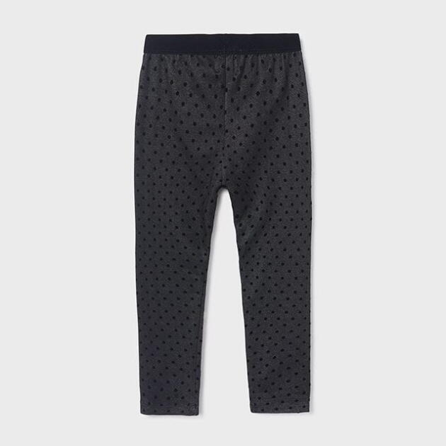 MAYORAL Bodkované legíny Polka dots leggings girl čierne black 4760 | Welcomebaby.sk