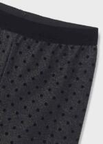 MAYORAL Bodkované legíny Polka dots leggings girl čierne black 4760 | Welcomebaby.sk
