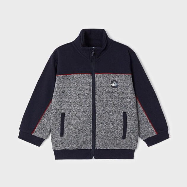 MAYORAL Chlapčenské tepláky a mikina na zips červená Tracksuit with two joggers boy | Welcomebaby.sk