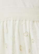 ABEL & LULA Sviatočné baby šaty s dlhým rukávom a so srdiečkami Combined dress krémové 5501 | Welcomebaby.sk
