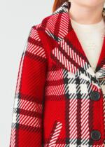 ABEL & LULA ABEL & LULA Károvaný kabát červený Plaid coat red 5828 | Welcomebaby.skKárovaný kabát červený Plaid coat red 5828 | Welcomebaby.sk