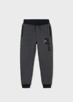 MAYORAL Chlapčenské nohavice Enjoy Joggers boy black čierne 7577 | Welcomebaby.sk