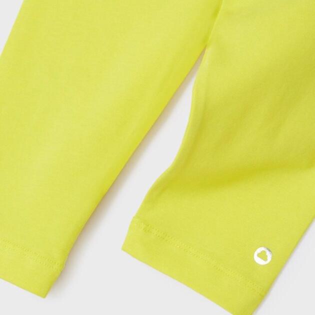 MAYORAL Krátke legíny limon žlté Leggings short 723 | Welcomebaby.sk