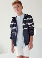 MAYORAL Chlapčenská prechodná vetrovka Windbreaker jacket boy tmavomodrá 6412 | Welcomebaby.sk