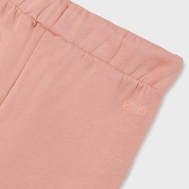 MAYORAL Dievčenské tepláky s bielym pásikom Long tracksuit trousers ružové | Welcomebaby.sk