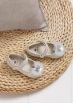 MAYORAL Balerínky s tylovou mašľou Ceremony ballet pumps girl zlaté | Welcomebaby.sk