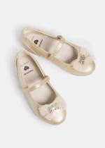 MAYORAL Balerínky s tylovou mašľou Ceremony ballet pumps girl zlaté | Welcomebaby.sk