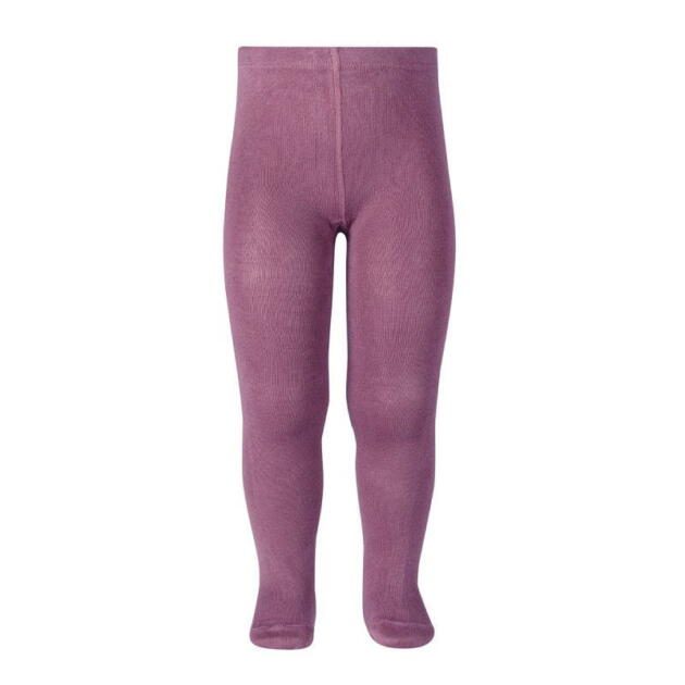 CÓNDOR Hladké pančuchy cassis sýtoružové Plain stich basic tights 2019 | Welcomebaby.sk