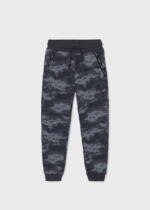 MAYORAL Chlapčenské army tepláky Camouflage patterned joggers boy carbon sivé | Welcomebaby.sk