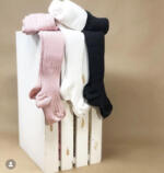 CÓNDOR Rebrované pančuchy Basic Rib Tights Beige maslové 2016 | Welcomebaby.sk