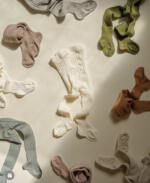 CÓNDOR Rebrované pančuchy Basic Rib Tights Beige maslové 2016 | Welcomebaby.sk