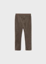 MAYORAL Velúrové legíny moka Velvet leggings girl 712 | Welcomebaby.sk