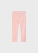 MAYORAL Velúrové legíny ružové Velvet leggings girl pink 712 | Welcomebaby.sk