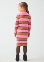 ABEL & LULA Rebrované pruhované pletené šaty Rib knit dress 5525 | Welcomebaby.sk