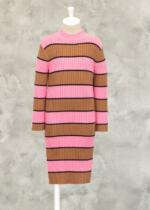 ABEL & LULA Rebrované pruhované pletené šaty Rib knit dress 5525 | Welcomebaby.sk