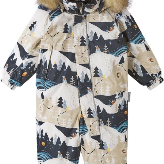 REIMA Zimný membránový overal Lappi béžový Winter snowsuit beige 5100129A | Welcomebaby.sk